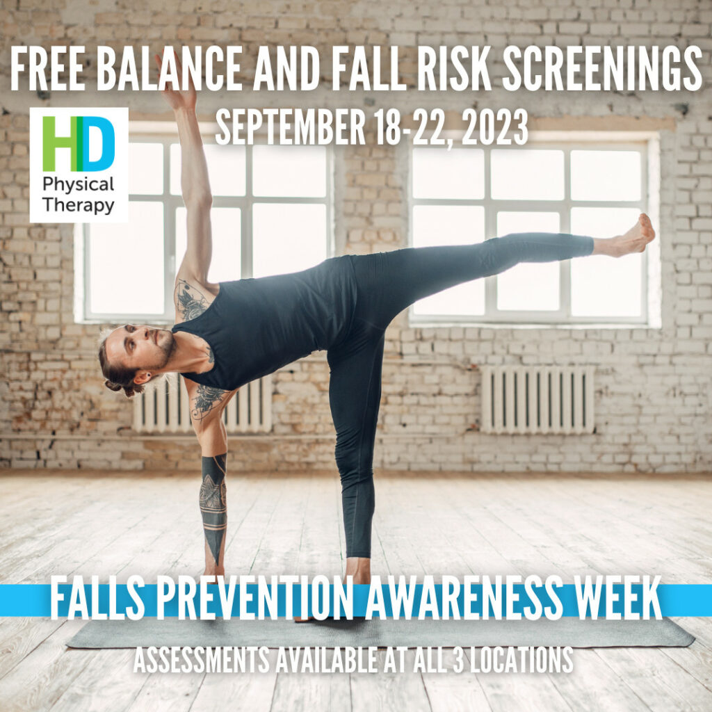 Fall Prevention Week Benefits Of Vestibular Or Balance Therapy